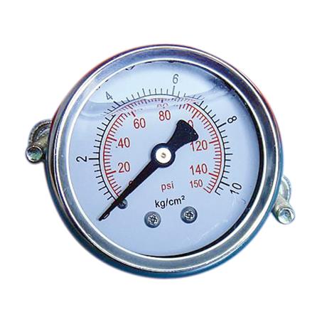 Y63 axial all stainless steel aseismatic oil pressure gauge Screw thread BSP1/4