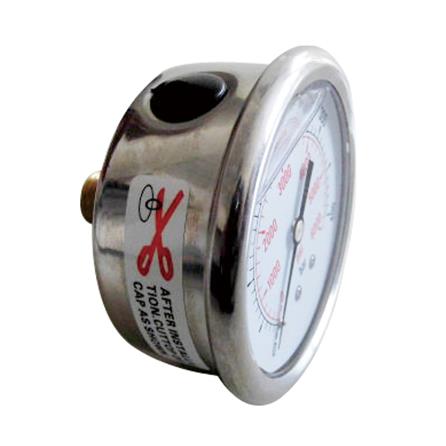 Y63 axial aseismatic pressure gauge Screw thread NPT1/4
