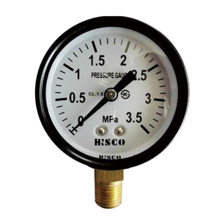 Y80 radial pressure gauge(cover-ring) Screw thread NPT1/4