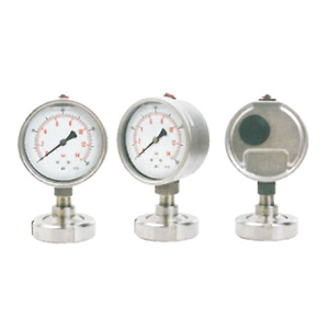 Diaphragm pressure gauges